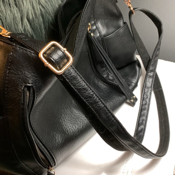 Women Hobo Purse/Handbag Vegan Leather Satchel Adjustable Shoulder Bag Tote - Picture 9 of 15